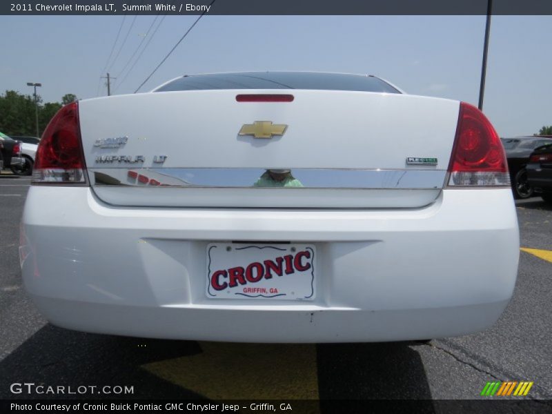 Summit White / Ebony 2011 Chevrolet Impala LT