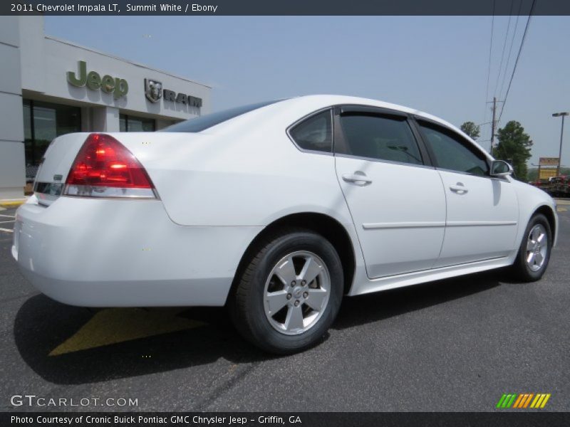 Summit White / Ebony 2011 Chevrolet Impala LT