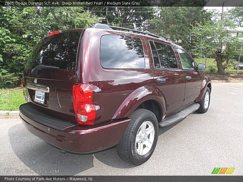 Deep Molten Red Pearl / Medium Slate Gray 2005 Dodge Durango SLT 4x4