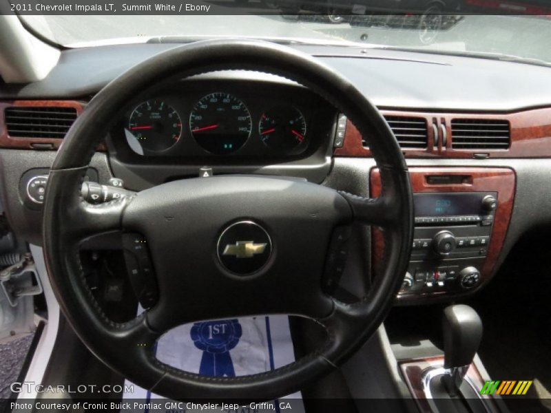 Summit White / Ebony 2011 Chevrolet Impala LT