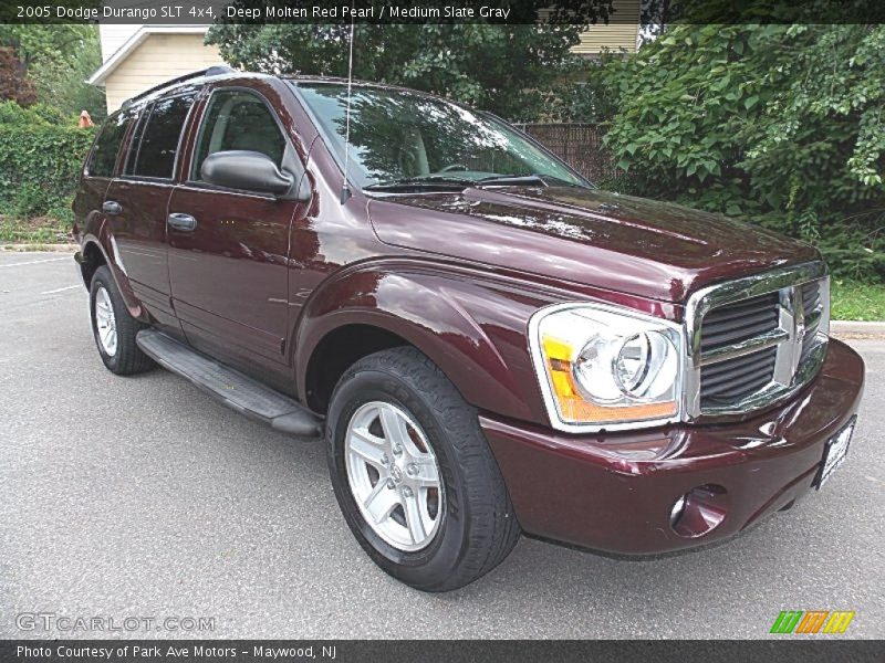 Deep Molten Red Pearl / Medium Slate Gray 2005 Dodge Durango SLT 4x4