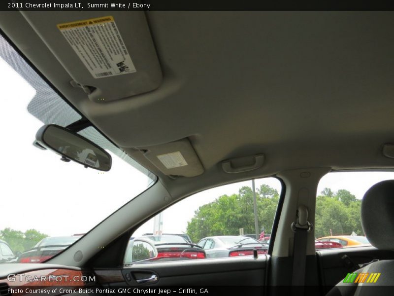 Summit White / Ebony 2011 Chevrolet Impala LT