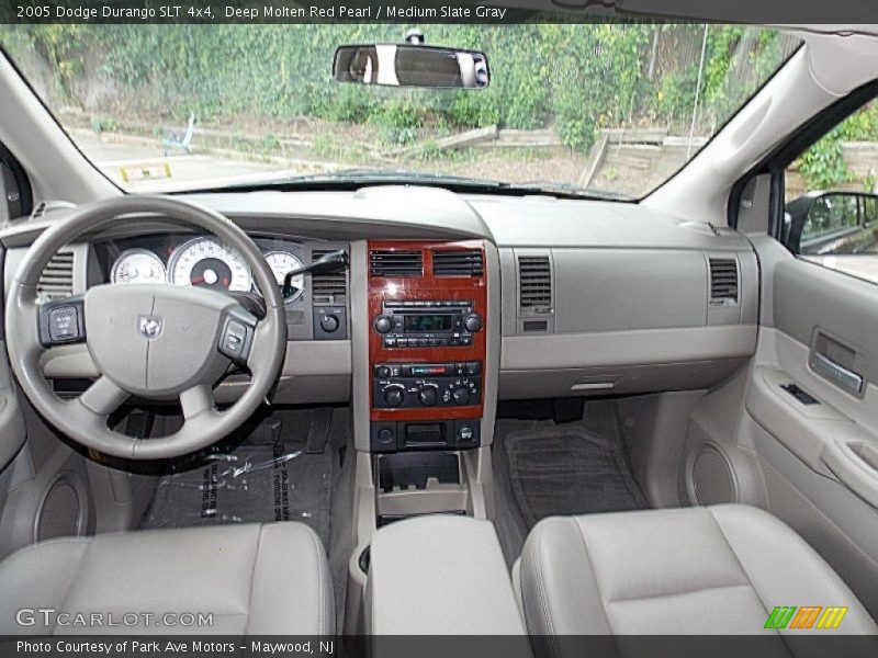 Deep Molten Red Pearl / Medium Slate Gray 2005 Dodge Durango SLT 4x4