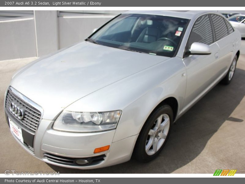 Light Silver Metallic / Ebony 2007 Audi A6 3.2 Sedan