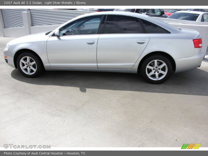Light Silver Metallic / Ebony 2007 Audi A6 3.2 Sedan