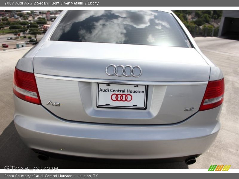 Light Silver Metallic / Ebony 2007 Audi A6 3.2 Sedan