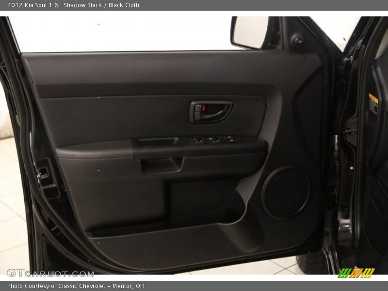 Shadow Black / Black Cloth 2012 Kia Soul 1.6