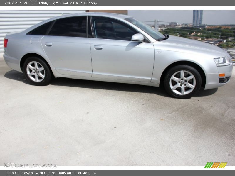 Light Silver Metallic / Ebony 2007 Audi A6 3.2 Sedan