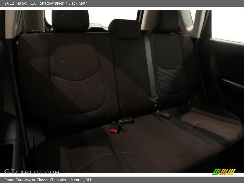 Shadow Black / Black Cloth 2012 Kia Soul 1.6