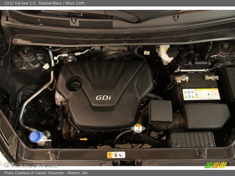Shadow Black / Black Cloth 2012 Kia Soul 1.6