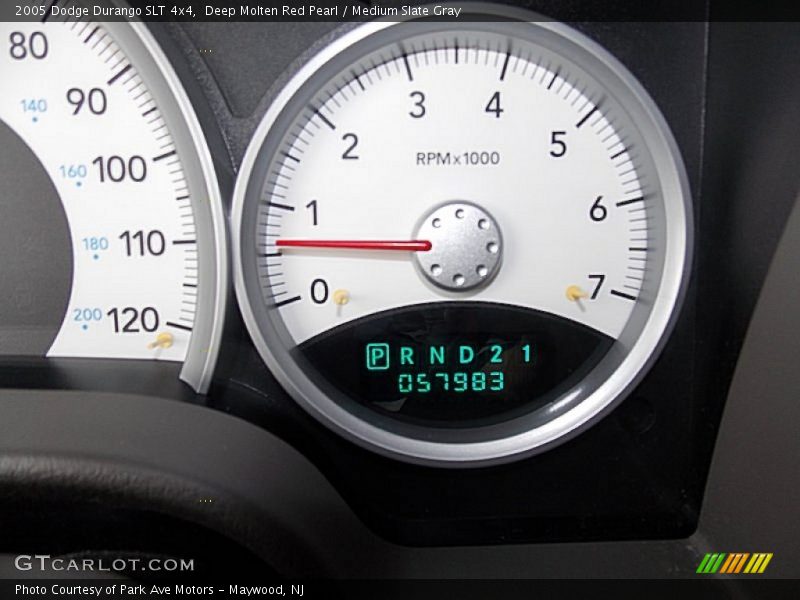 Deep Molten Red Pearl / Medium Slate Gray 2005 Dodge Durango SLT 4x4