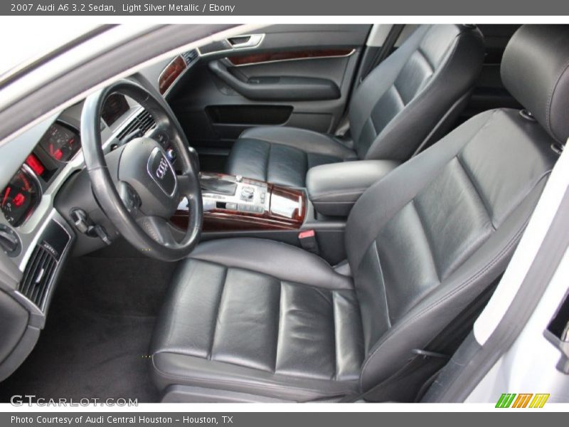 Light Silver Metallic / Ebony 2007 Audi A6 3.2 Sedan