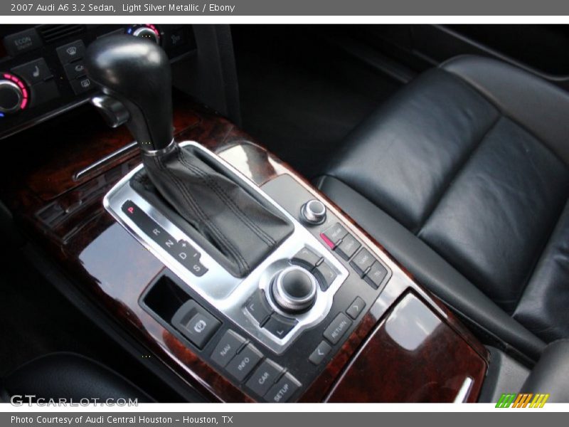Light Silver Metallic / Ebony 2007 Audi A6 3.2 Sedan