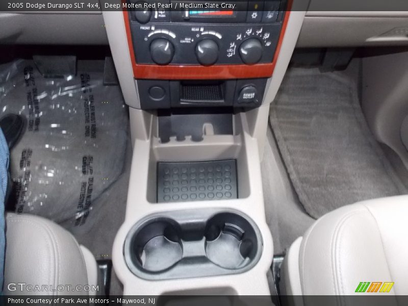 Deep Molten Red Pearl / Medium Slate Gray 2005 Dodge Durango SLT 4x4