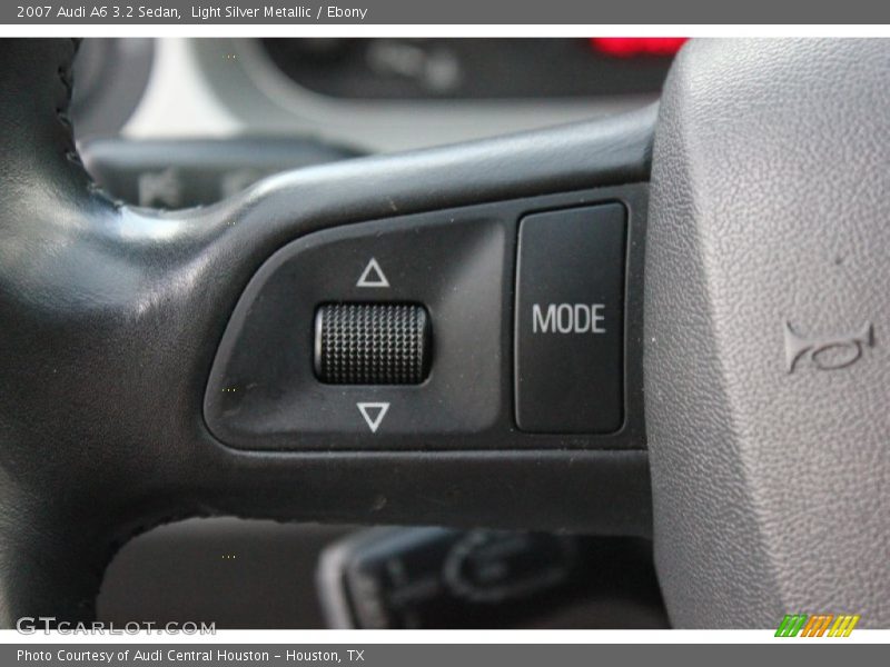 Light Silver Metallic / Ebony 2007 Audi A6 3.2 Sedan