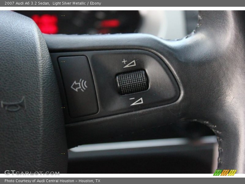 Light Silver Metallic / Ebony 2007 Audi A6 3.2 Sedan