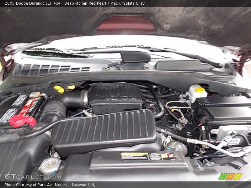 Deep Molten Red Pearl / Medium Slate Gray 2005 Dodge Durango SLT 4x4