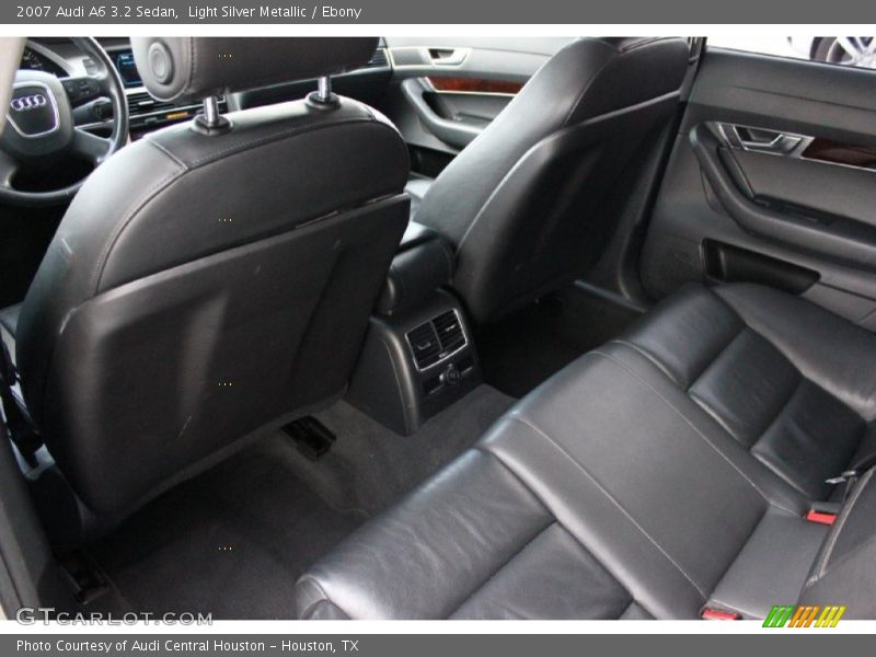 Light Silver Metallic / Ebony 2007 Audi A6 3.2 Sedan