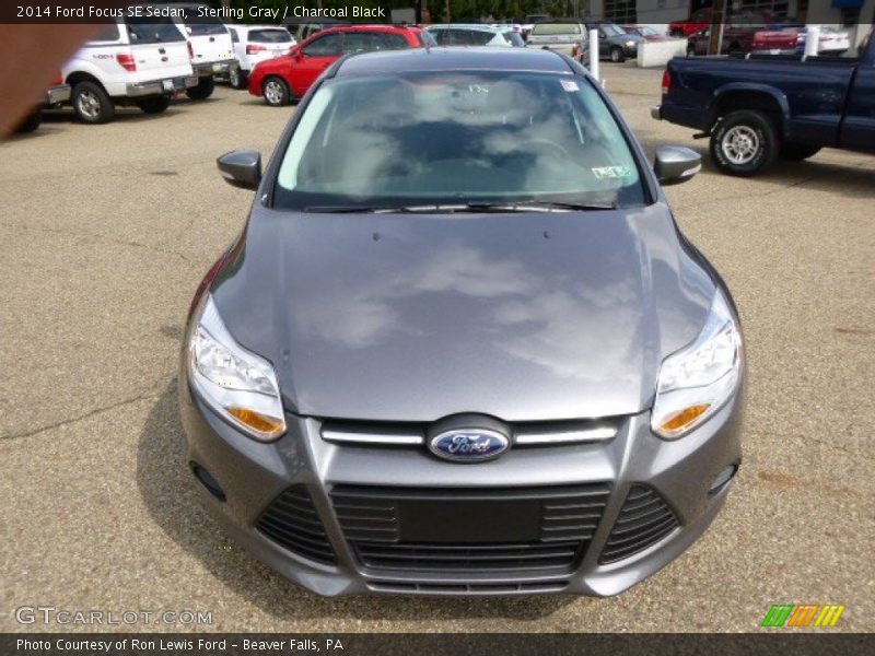 Sterling Gray / Charcoal Black 2014 Ford Focus SE Sedan