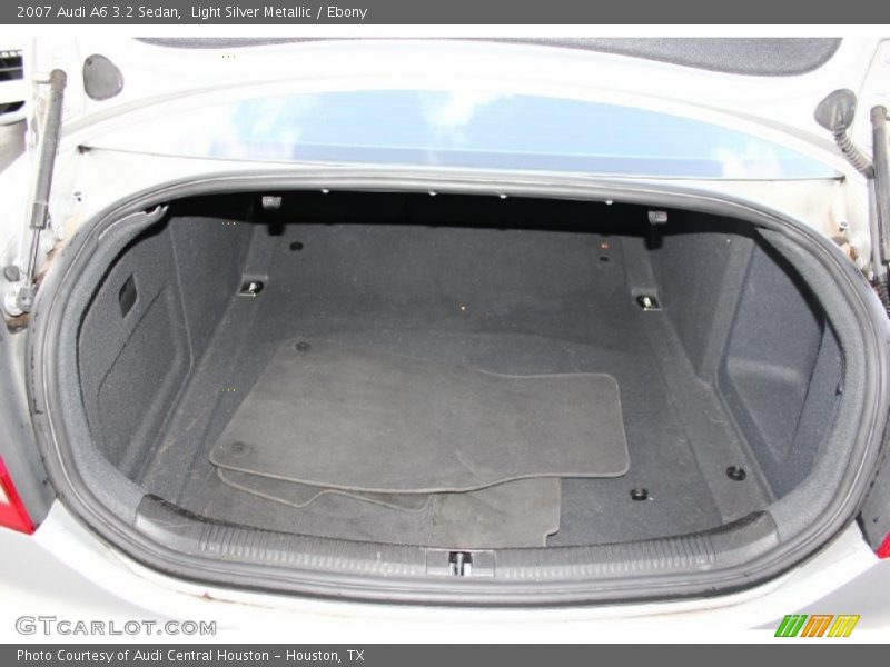 Light Silver Metallic / Ebony 2007 Audi A6 3.2 Sedan