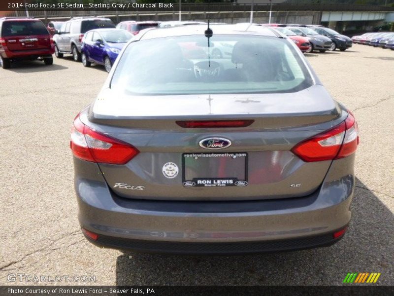 Sterling Gray / Charcoal Black 2014 Ford Focus SE Sedan