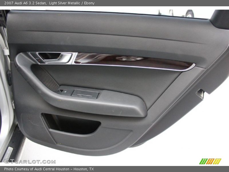 Light Silver Metallic / Ebony 2007 Audi A6 3.2 Sedan