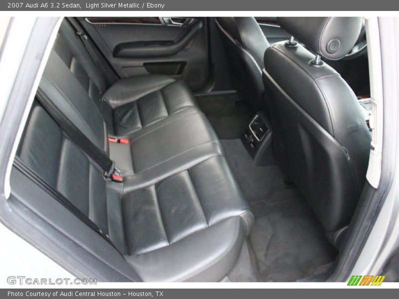 Light Silver Metallic / Ebony 2007 Audi A6 3.2 Sedan
