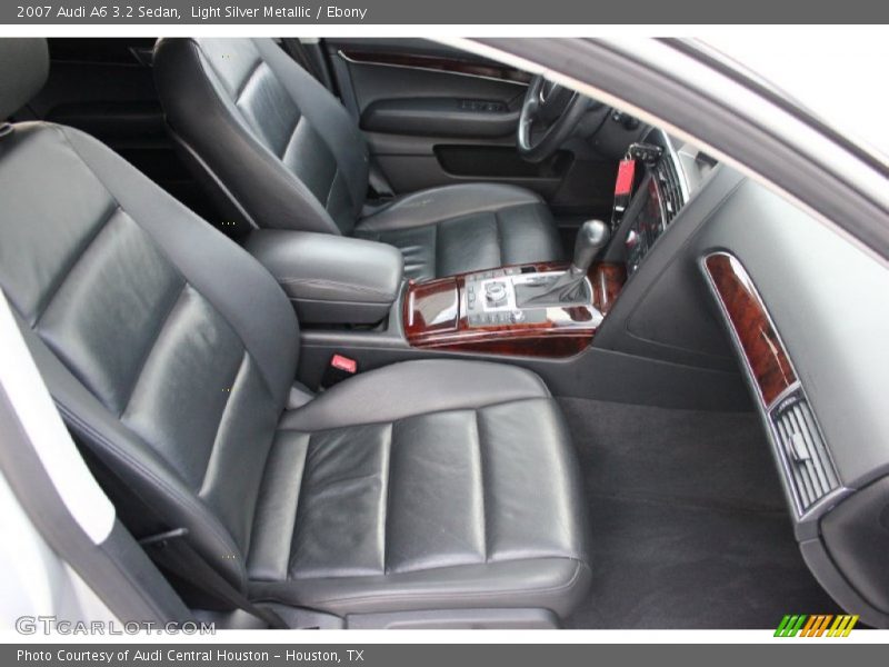 Light Silver Metallic / Ebony 2007 Audi A6 3.2 Sedan