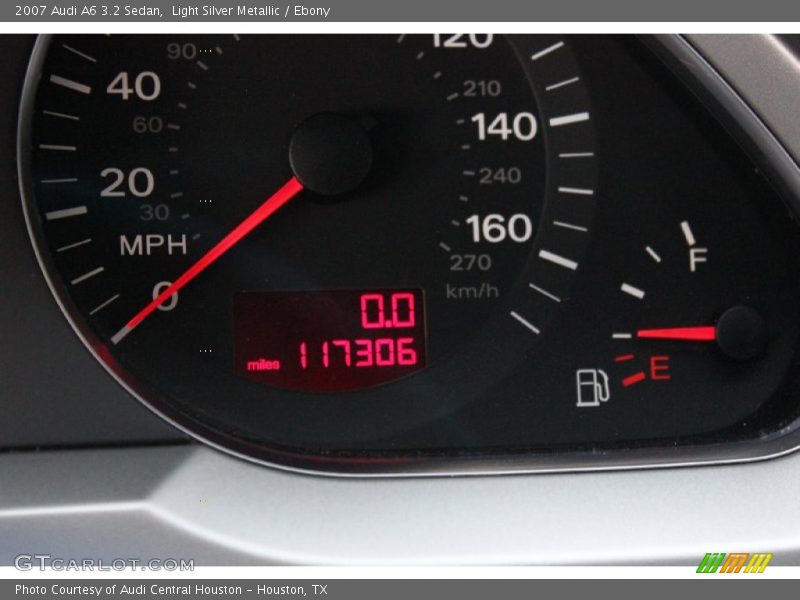 Light Silver Metallic / Ebony 2007 Audi A6 3.2 Sedan