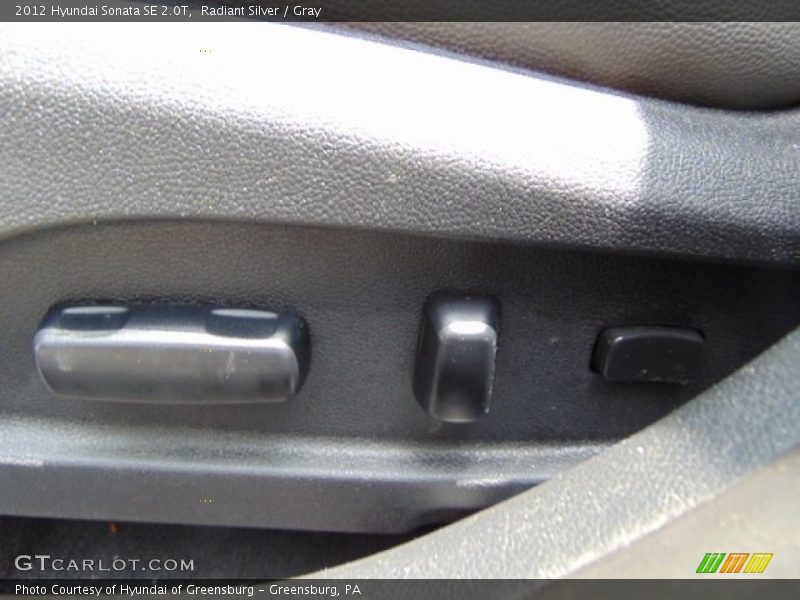 Radiant Silver / Gray 2012 Hyundai Sonata SE 2.0T