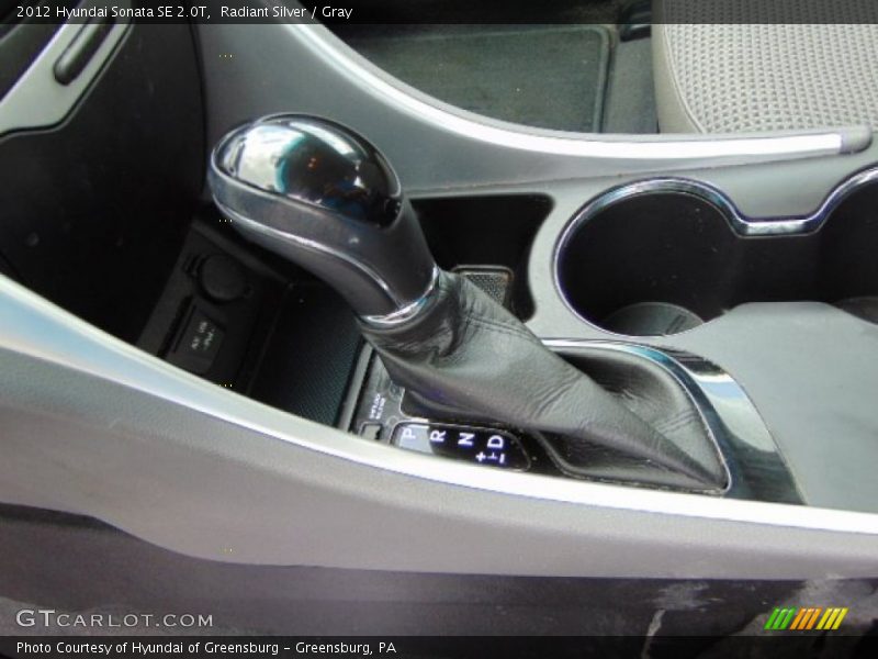 Radiant Silver / Gray 2012 Hyundai Sonata SE 2.0T