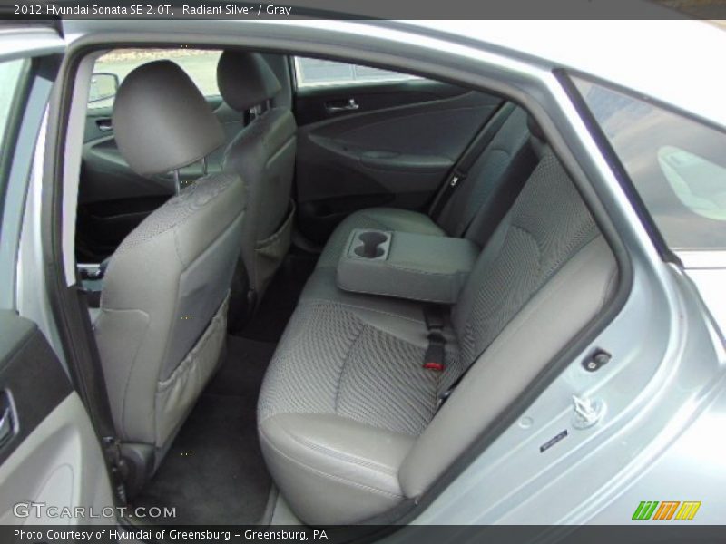 Radiant Silver / Gray 2012 Hyundai Sonata SE 2.0T
