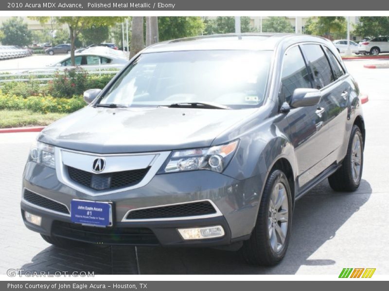 Polished Metal Metallic / Ebony 2010 Acura MDX Advance