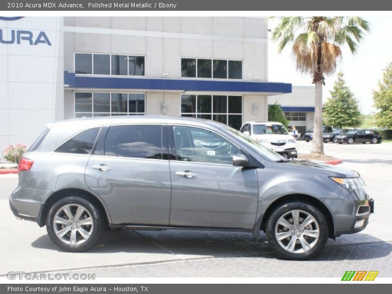 Polished Metal Metallic / Ebony 2010 Acura MDX Advance