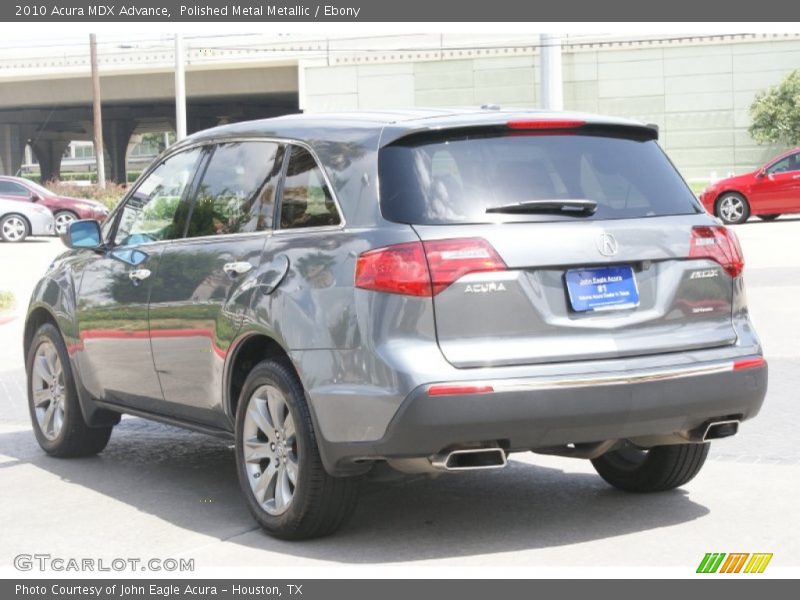 Polished Metal Metallic / Ebony 2010 Acura MDX Advance