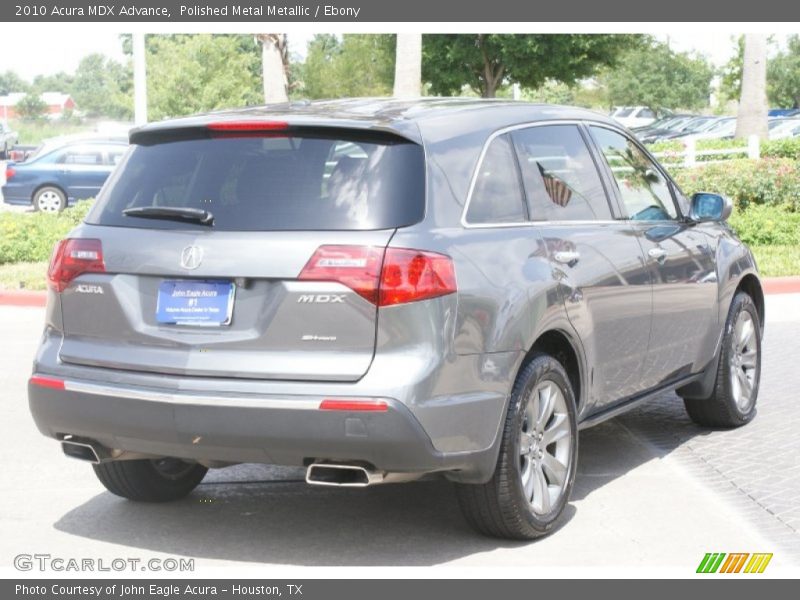 Polished Metal Metallic / Ebony 2010 Acura MDX Advance
