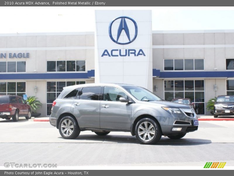 Polished Metal Metallic / Ebony 2010 Acura MDX Advance