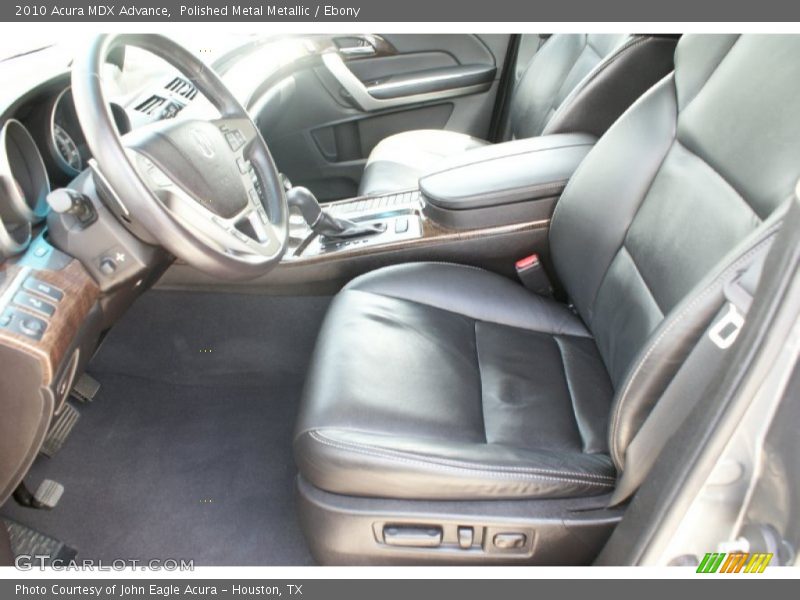 Polished Metal Metallic / Ebony 2010 Acura MDX Advance