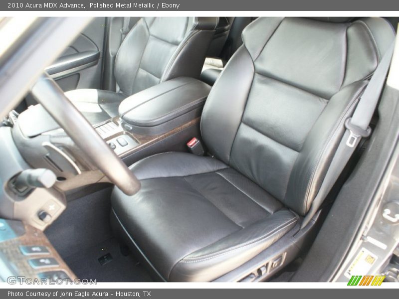 Polished Metal Metallic / Ebony 2010 Acura MDX Advance