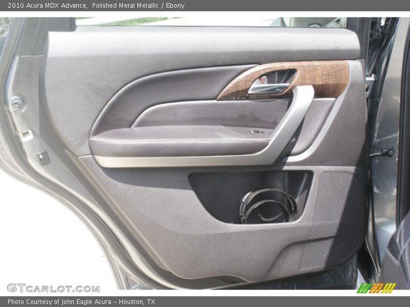 Polished Metal Metallic / Ebony 2010 Acura MDX Advance