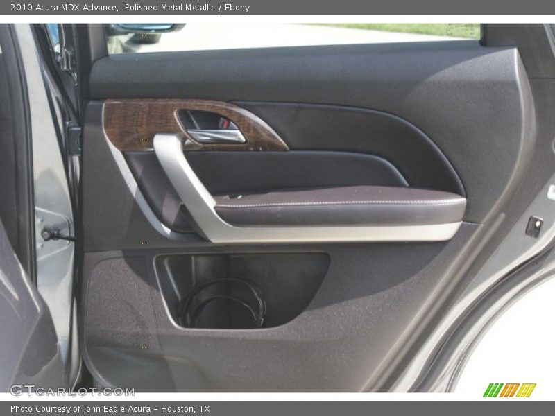 Polished Metal Metallic / Ebony 2010 Acura MDX Advance