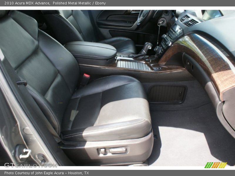 Polished Metal Metallic / Ebony 2010 Acura MDX Advance