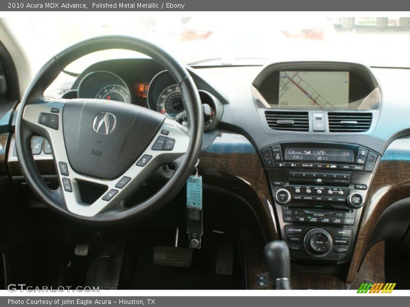 Polished Metal Metallic / Ebony 2010 Acura MDX Advance