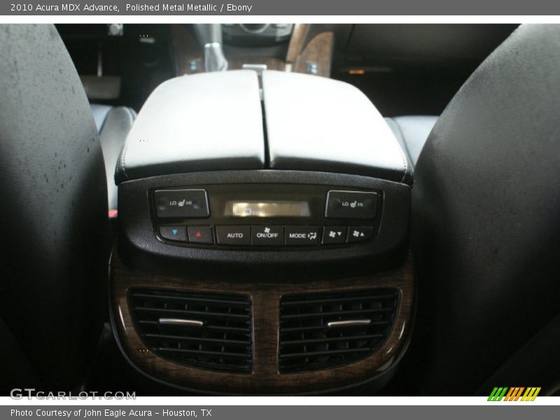 Polished Metal Metallic / Ebony 2010 Acura MDX Advance