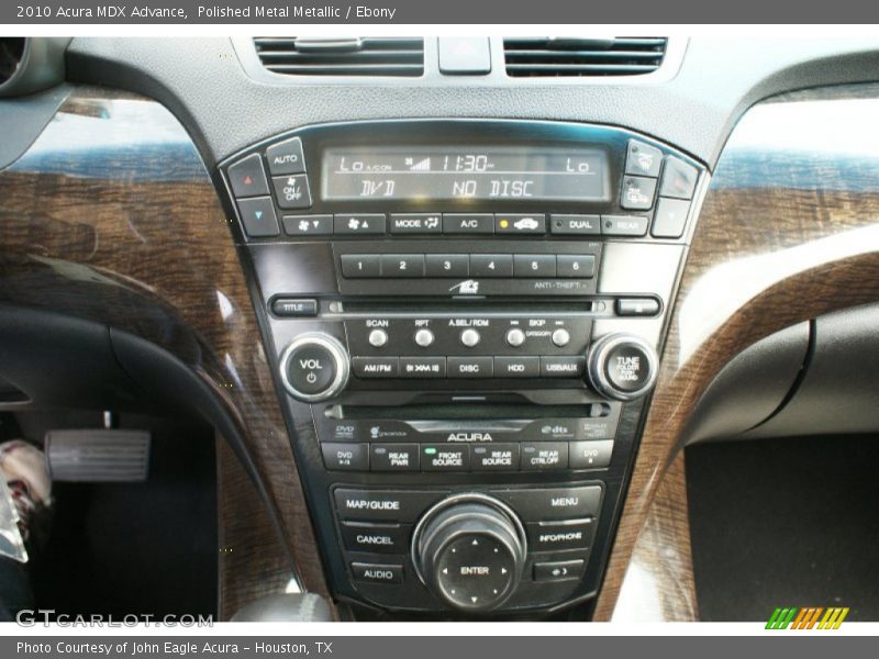 Polished Metal Metallic / Ebony 2010 Acura MDX Advance