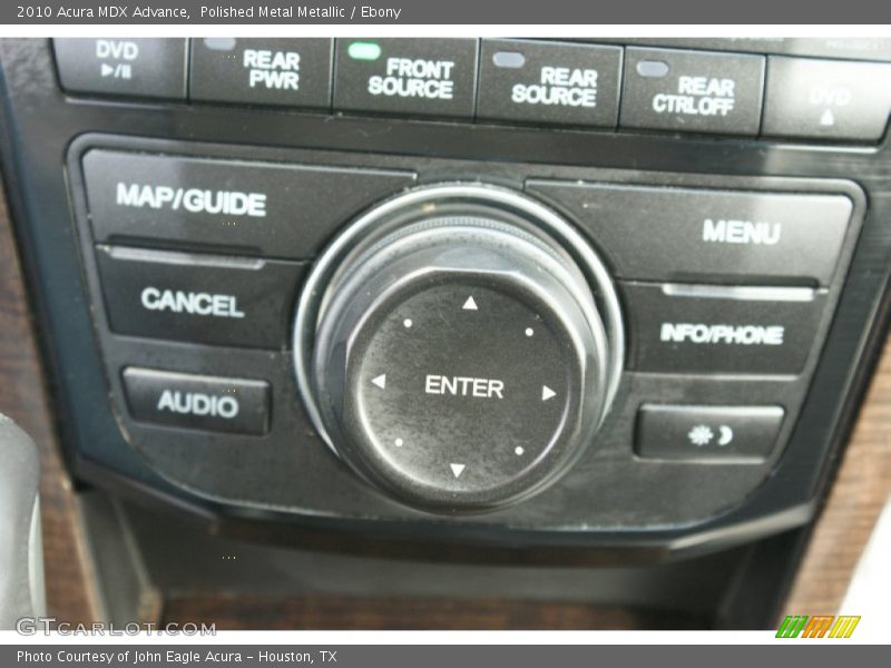 Polished Metal Metallic / Ebony 2010 Acura MDX Advance