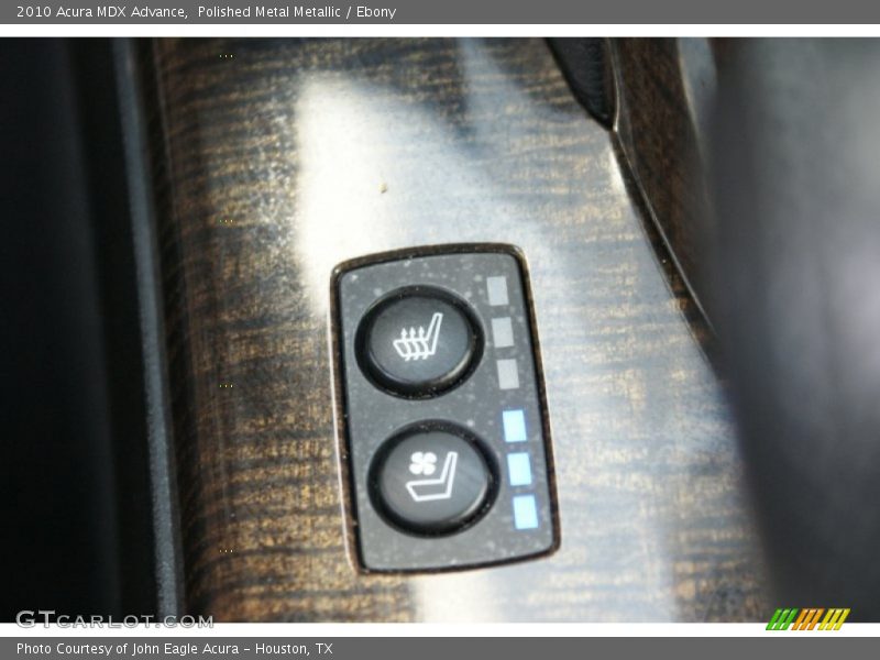 Polished Metal Metallic / Ebony 2010 Acura MDX Advance