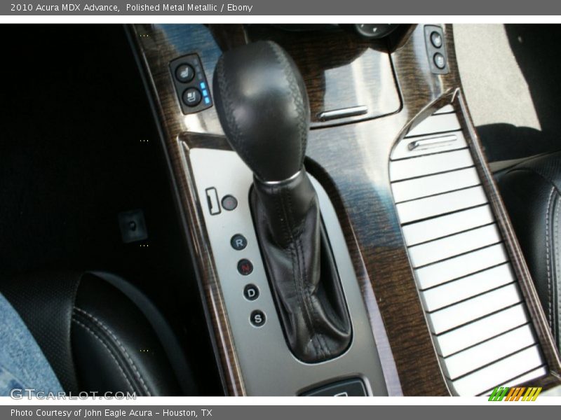 Polished Metal Metallic / Ebony 2010 Acura MDX Advance