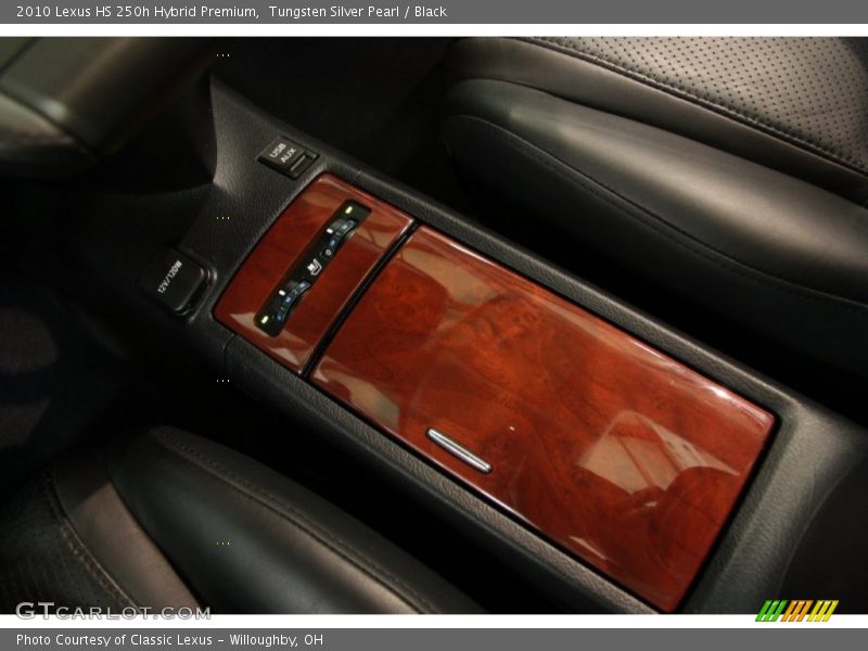 Tungsten Silver Pearl / Black 2010 Lexus HS 250h Hybrid Premium