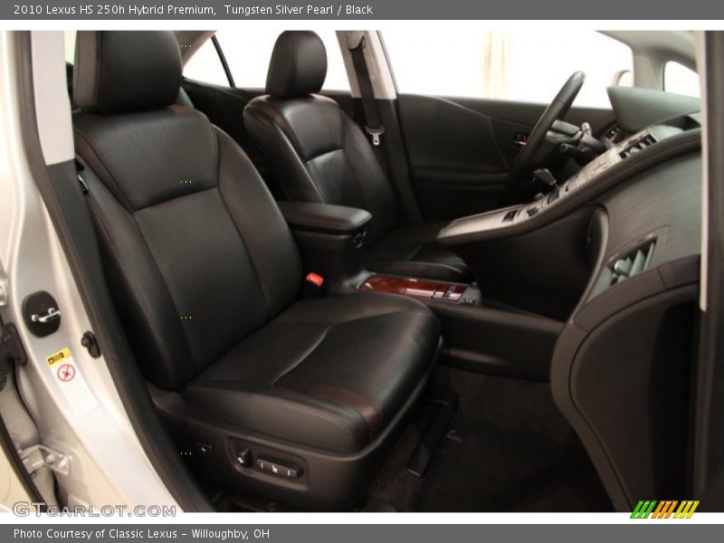 Tungsten Silver Pearl / Black 2010 Lexus HS 250h Hybrid Premium